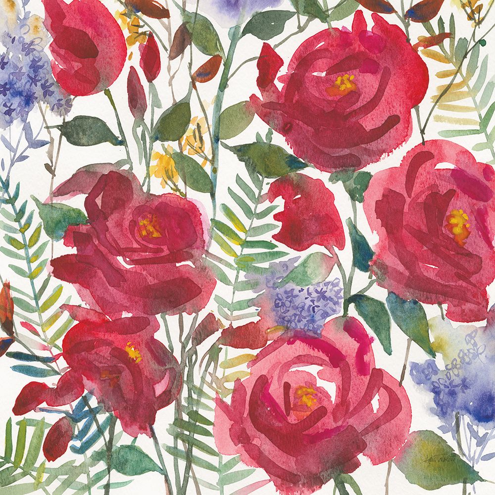 February Flowers art print by Anne Tavoletti for $57.95 CAD