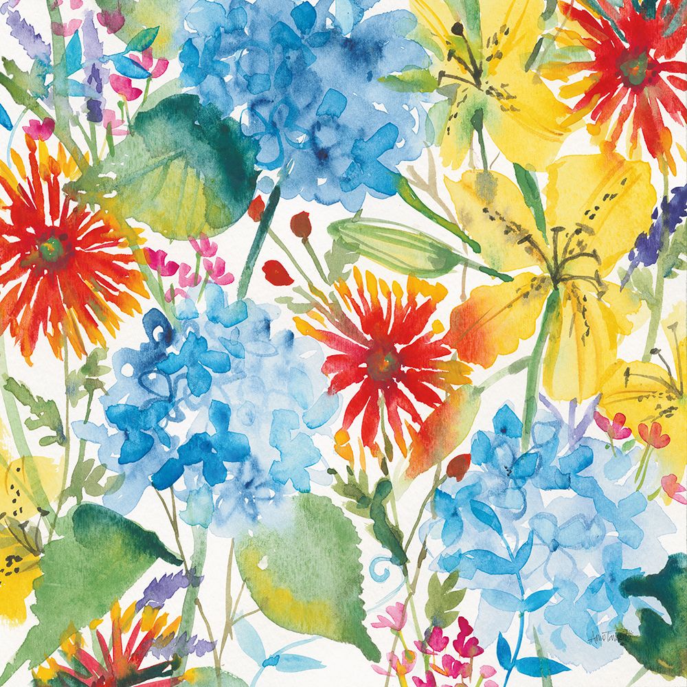 July Flowers art print by Anne Tavoletti for $57.95 CAD