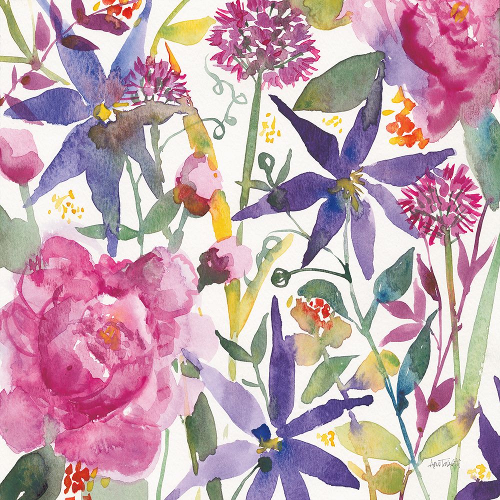 June Flowers art print by Anne Tavoletti for $57.95 CAD