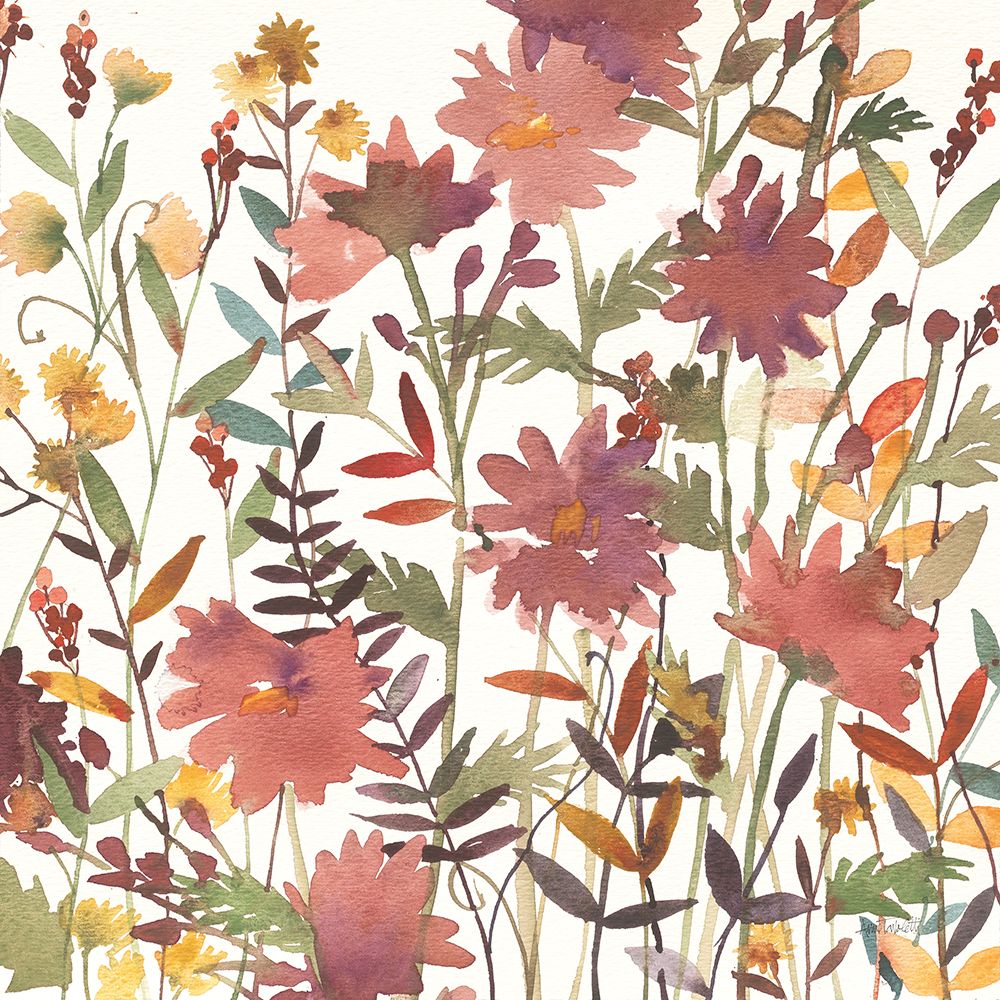 October Flowers art print by Anne Tavoletti for $57.95 CAD
