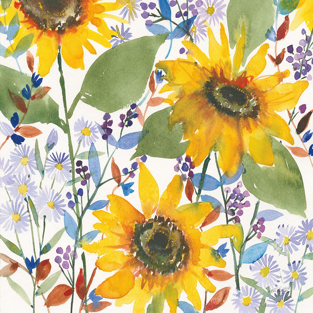 September Flowers art print by Anne Tavoletti for $57.95 CAD