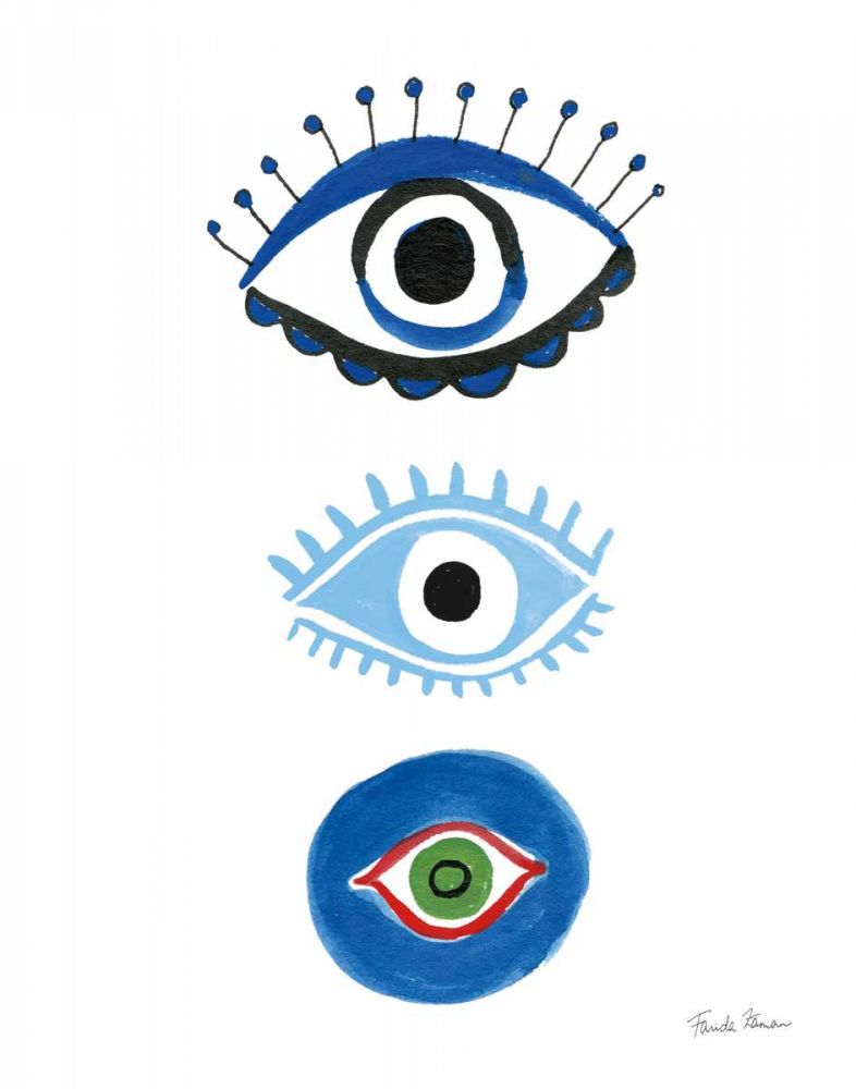 The Stare I art print by Farida Zaman for $57.95 CAD