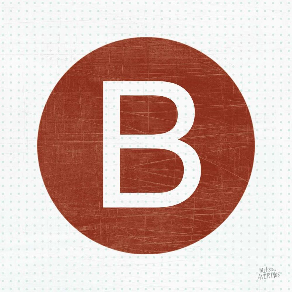 Retro Subway Symbol V art print by Melissa Averinos for $57.95 CAD