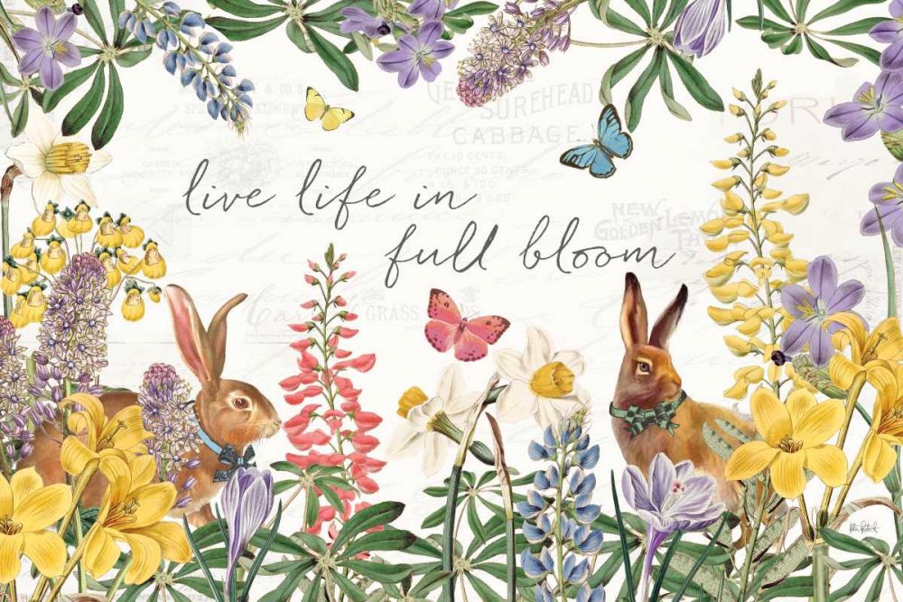 Easter Garden I Bow Tie art print by Katie Pertiet for $57.95 CAD