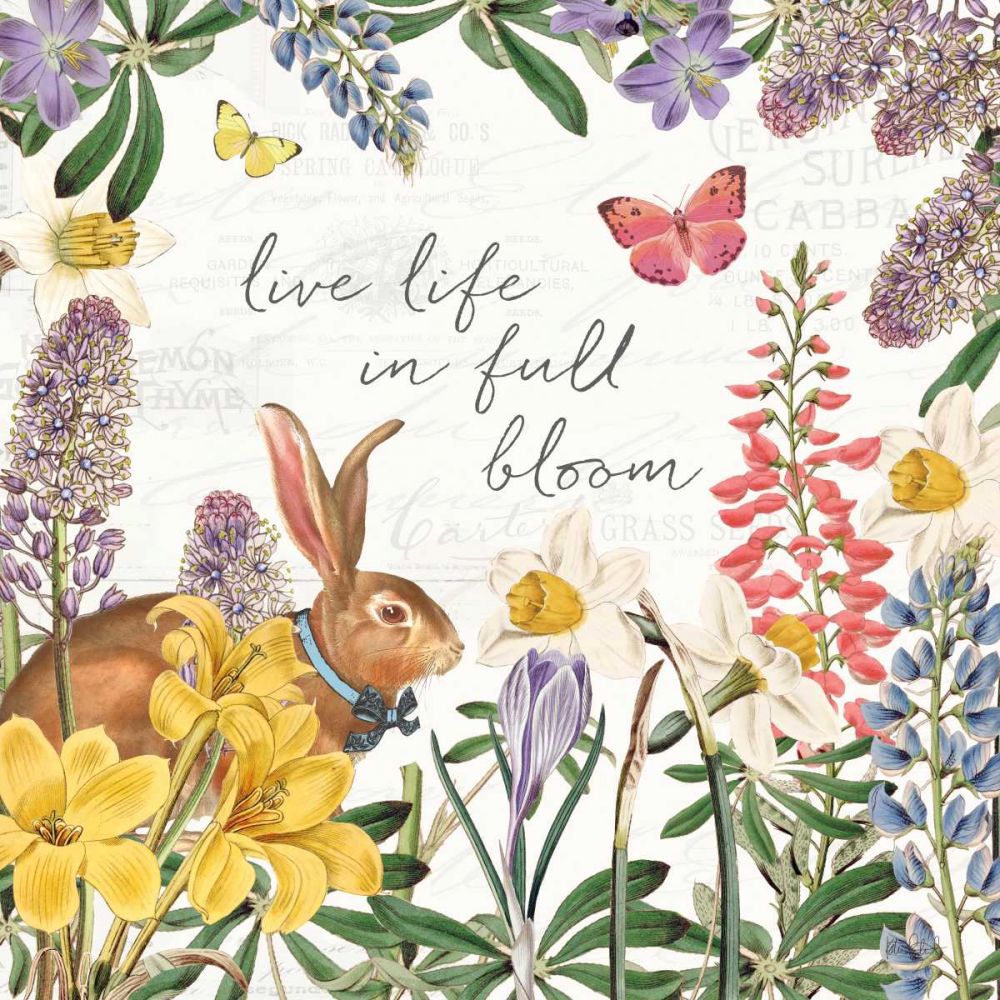 Easter Garden II Bow Tie art print by Katie Pertiet for $57.95 CAD
