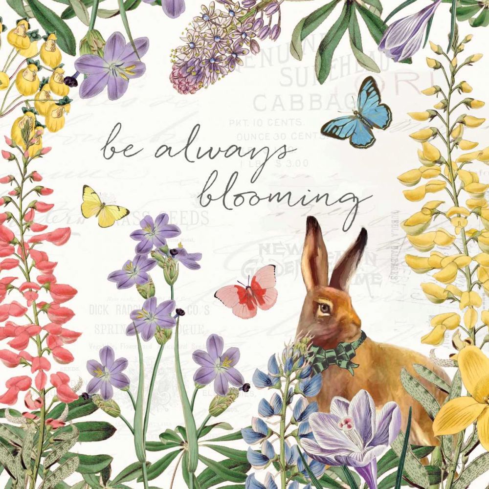 Easter Garden III Bow Tie art print by Katie Pertiet for $57.95 CAD
