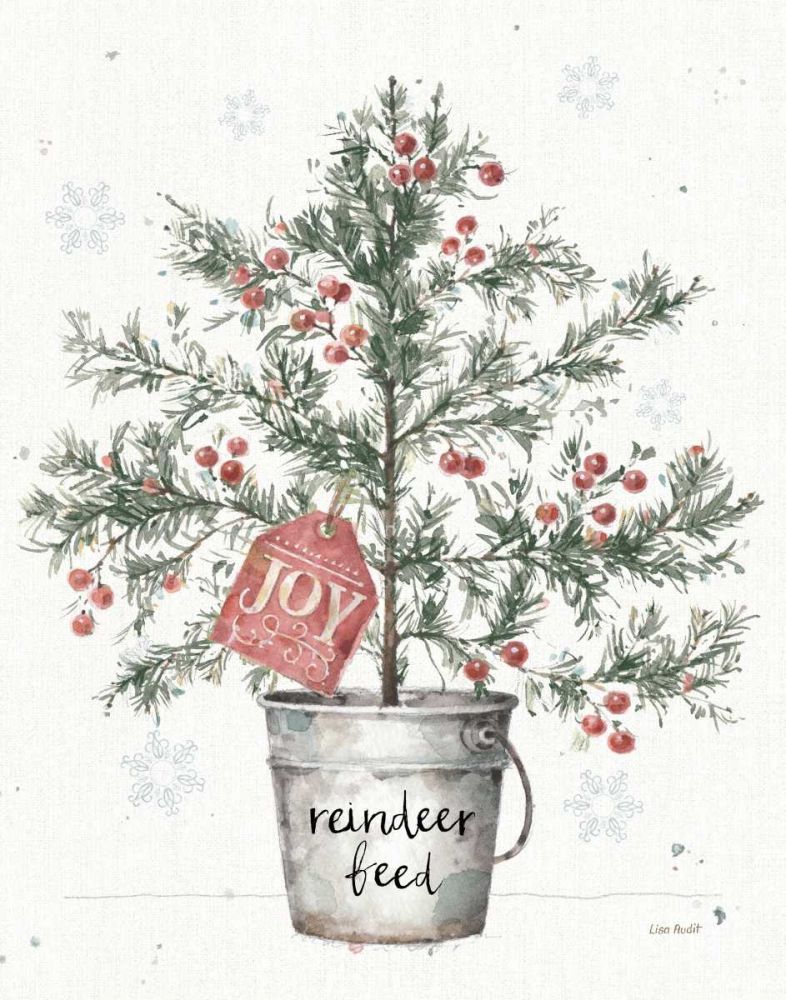 A Christmas Weekend III Greenery art print by Lisa Audit for $57.95 CAD