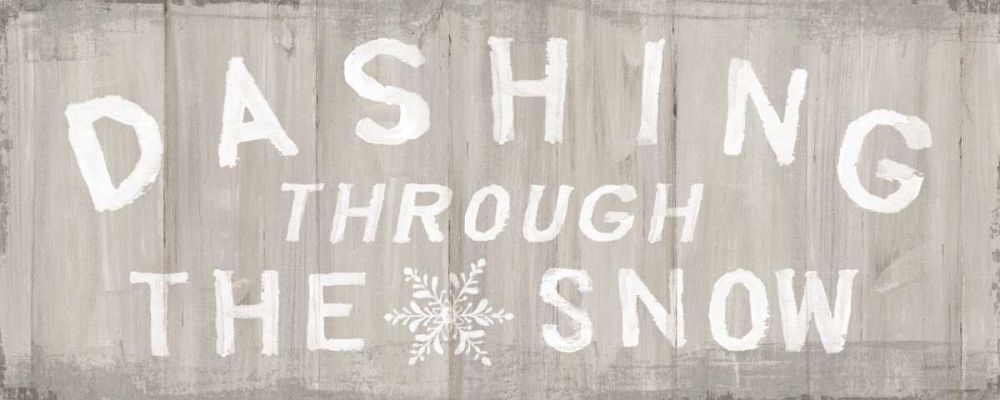 Woodland Holidays Sign I Warm Gray art print by Danhui Nai for $57.95 CAD