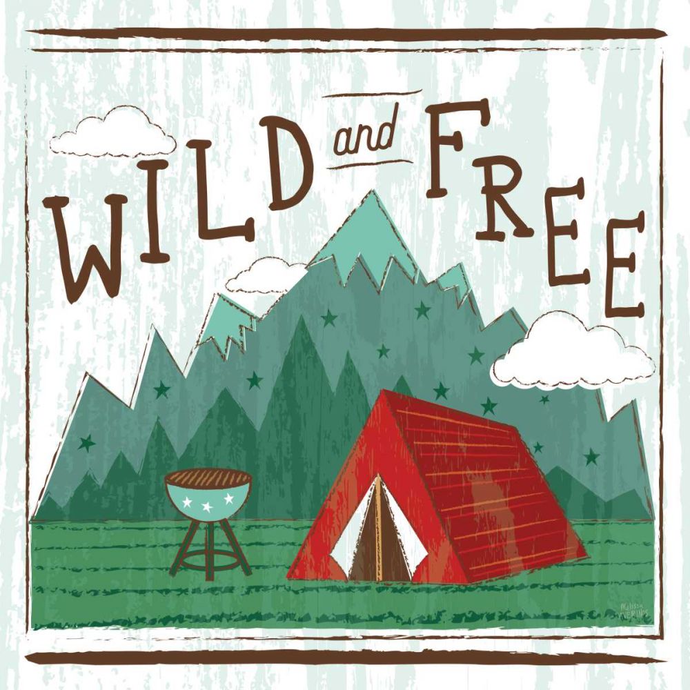Comfy Camping V art print by Melissa Averinos for $57.95 CAD