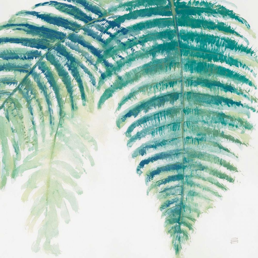 Ferns III Square Cool art print by Chris Paschke for $57.95 CAD