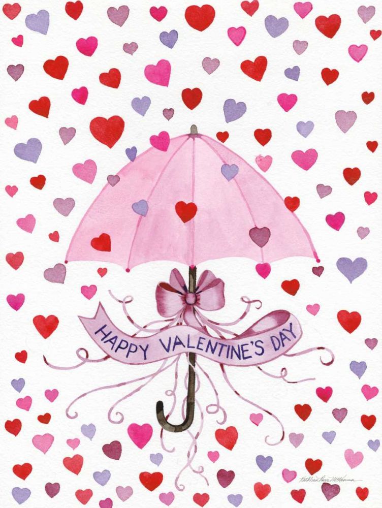 Valentine Hearts art print by Kathleen Parr McKenna for $57.95 CAD