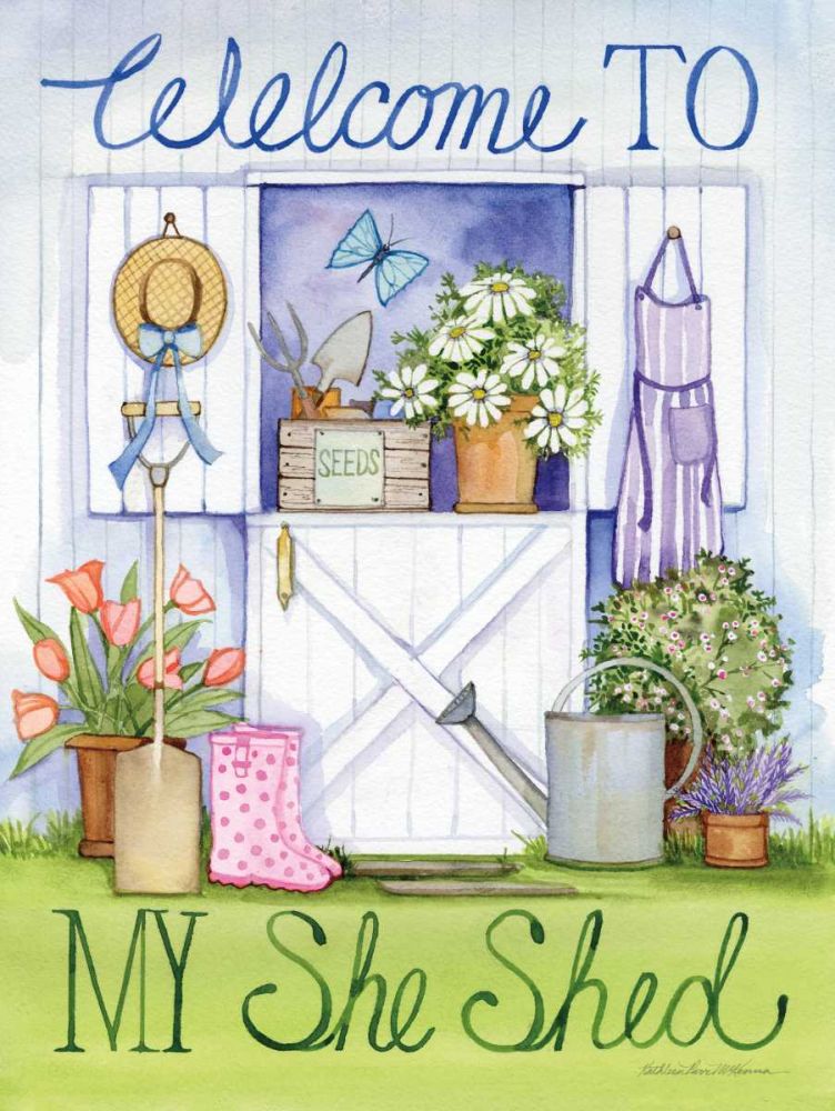 She Shed prints and posters