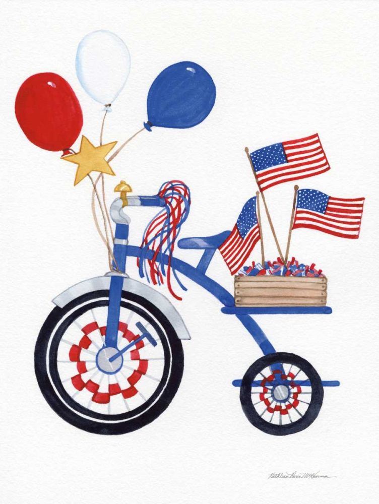 Decorated for the Parade art print by Kathleen Parr McKenna for $57.95 CAD