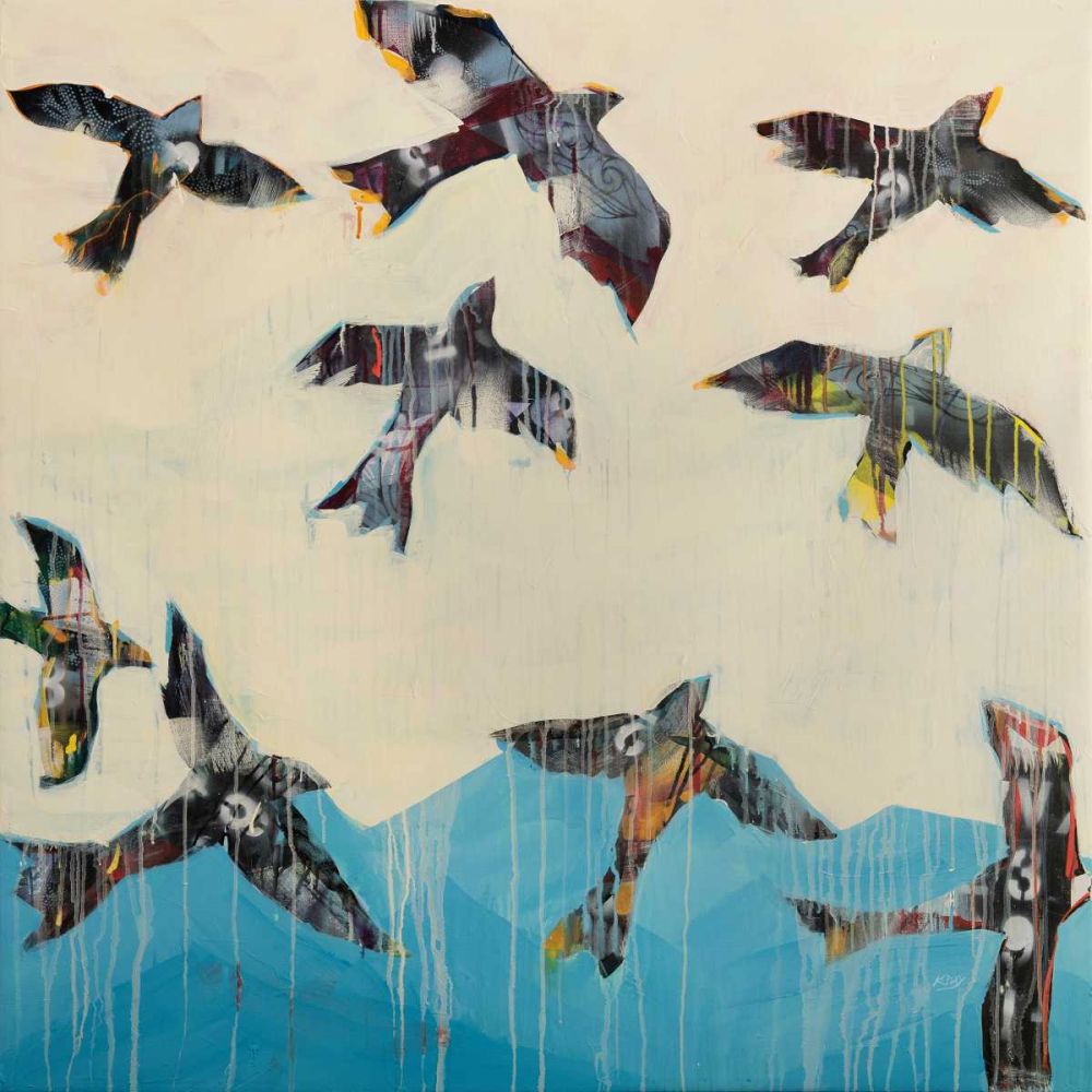 Ravens Rising art print by Kellie Day for $57.95 CAD
