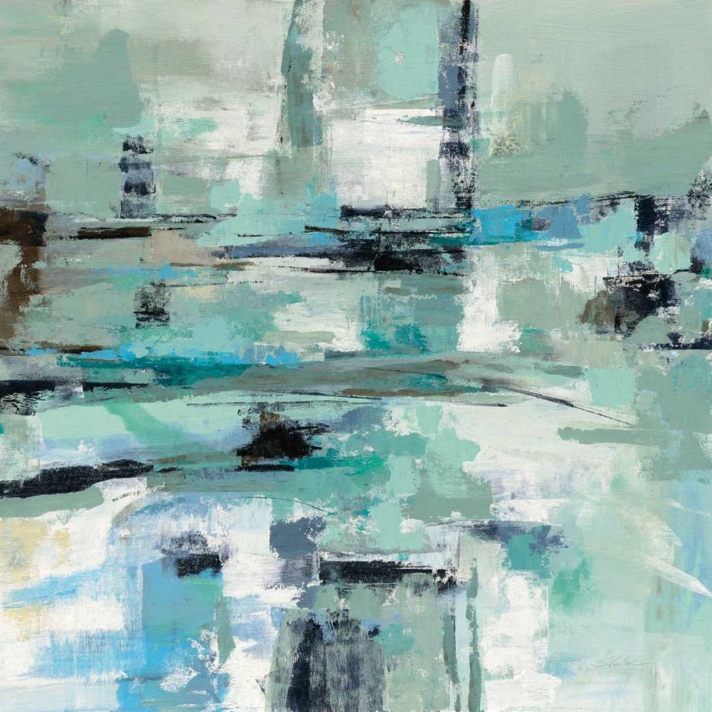 Sage Sea Foam art print by Silvia Vassileva for $57.95 CAD