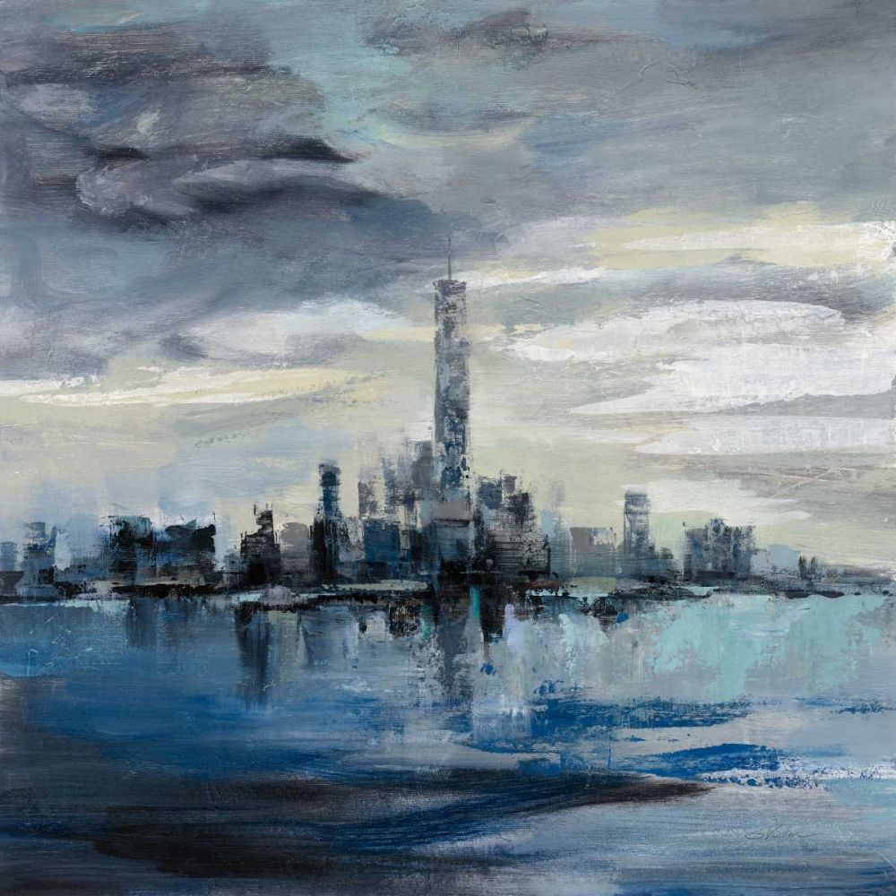 Manhattan Winter art print by Silvia Vassileva for $57.95 CAD