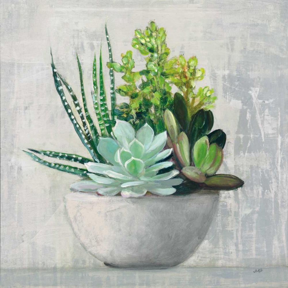 Succulent Still Life II art print by Julia Purinton for $57.95 CAD