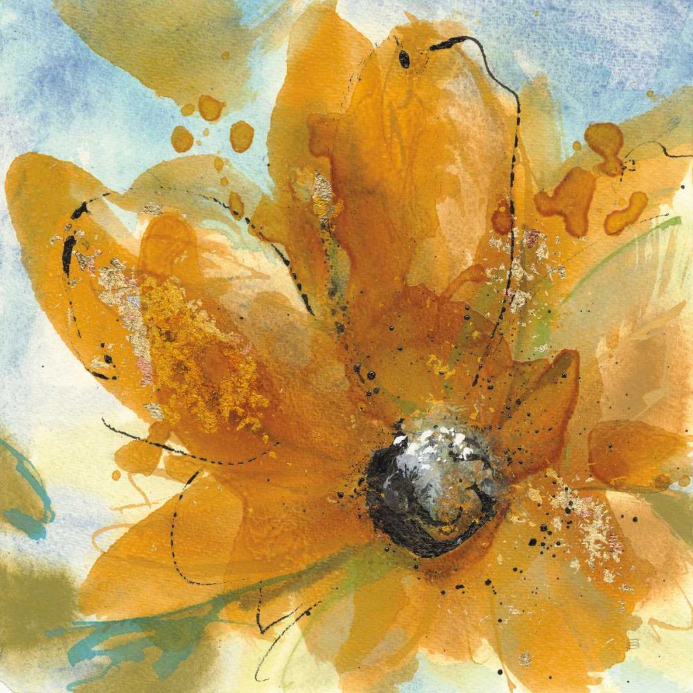 Amber Gold I art print by Chris Paschke for $57.95 CAD