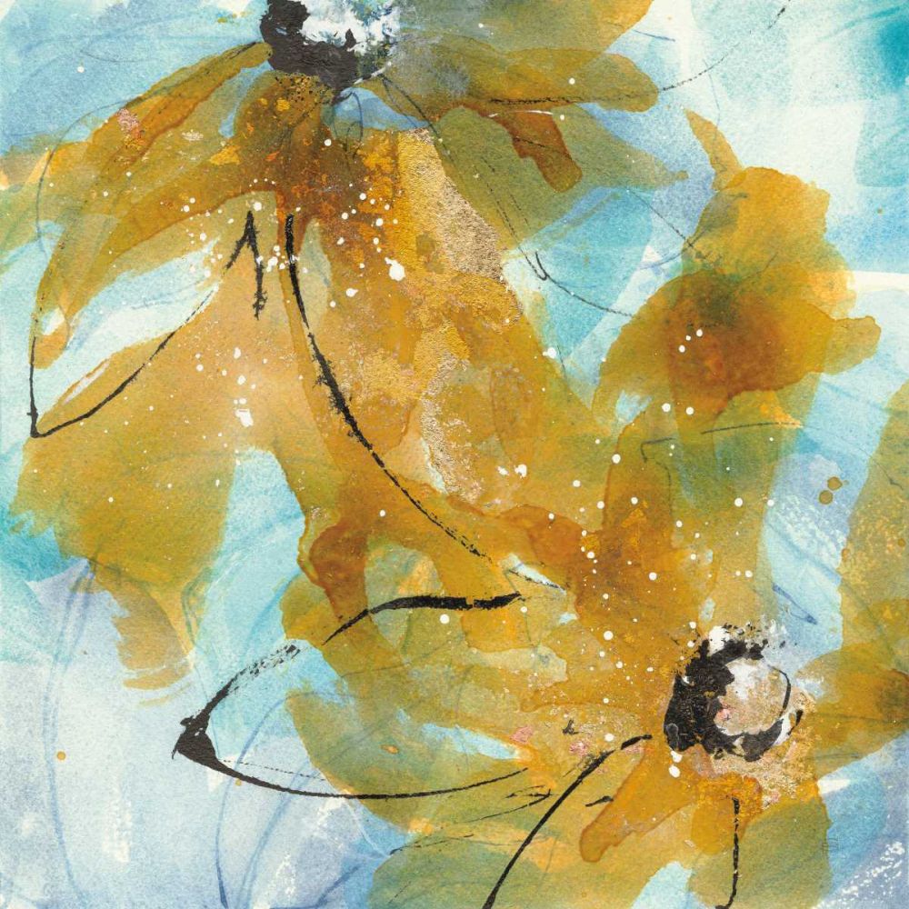Amber Blue I art print by Chris Paschke for $57.95 CAD
