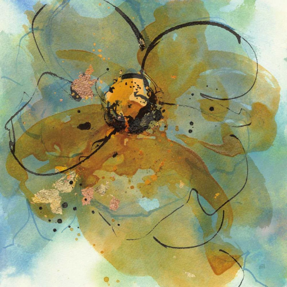 Amber and Leaf II art print by Chris Paschke for $57.95 CAD