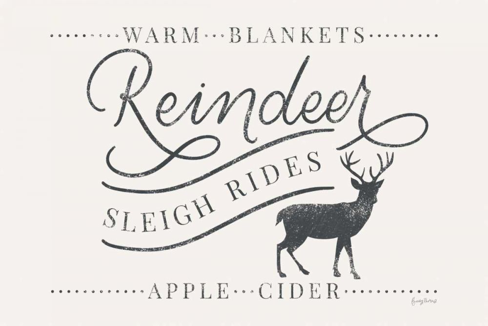 Vintage Christmas III art print by Becky Thorns for $57.95 CAD