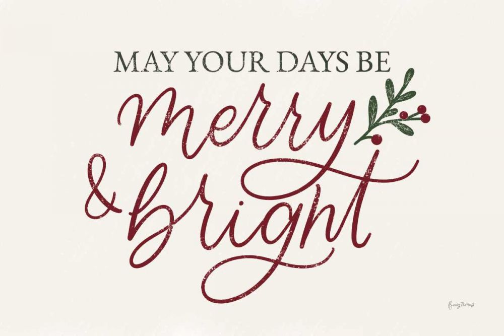 Vintage Christmas V Red art print by Becky Thorns for $57.95 CAD