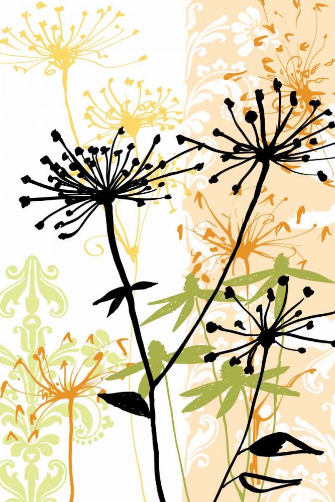 Funky Botanical I No Words art print by Wild Apple Portfolio for $57.95 CAD
