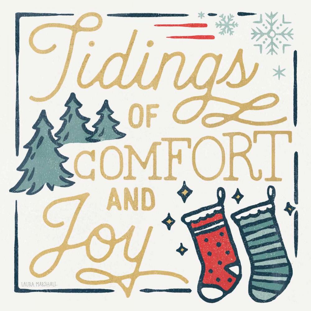 Christmas Adventures III art print by Laura Marshall for $57.95 CAD