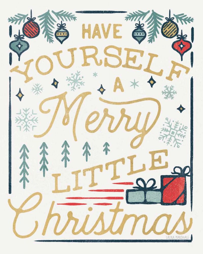 Christmas Adventures IV art print by Laura Marshall for $57.95 CAD