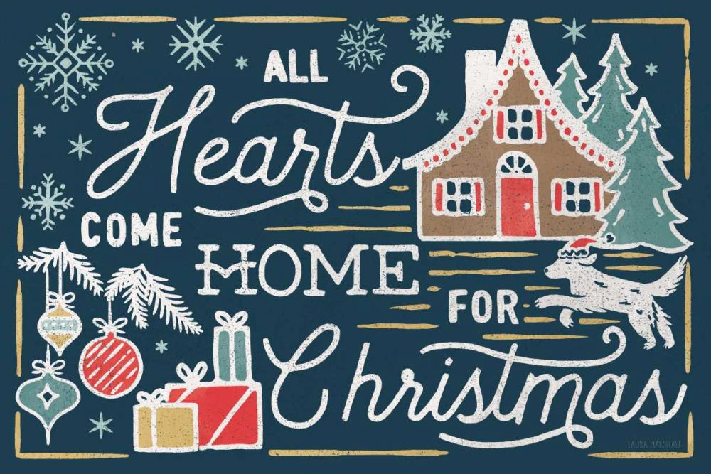Christmas Adventures I Dark art print by Laura Marshall for $57.95 CAD