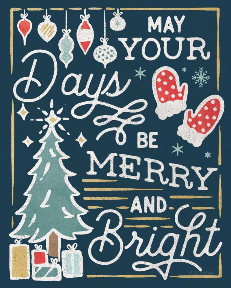 Christmas Adventures VI Dark art print by Laura Marshall for $57.95 CAD