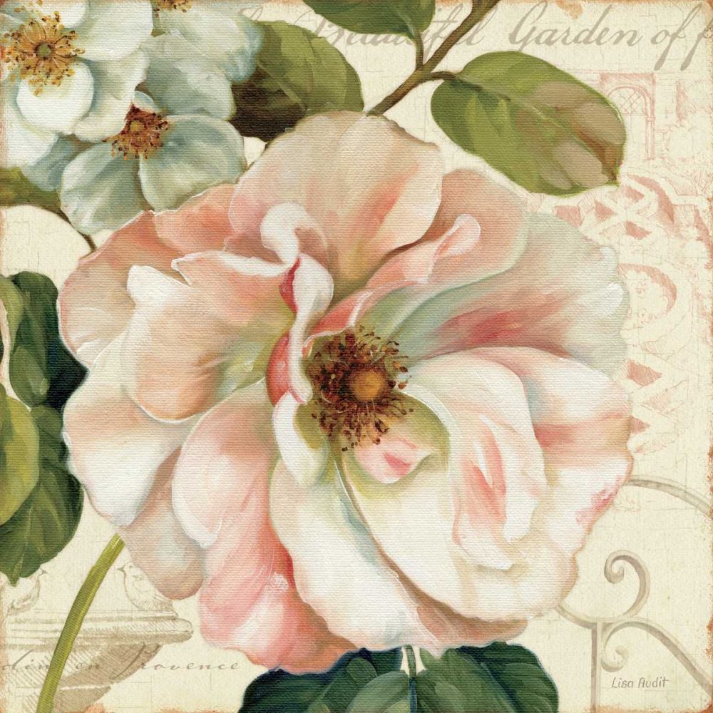 Les Jardin II art print by Lisa Audit for $57.95 CAD