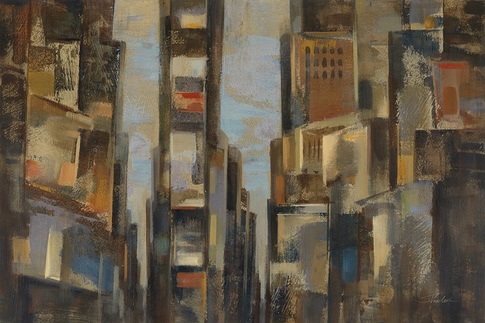 Broadway Evening art print by Silvia Vassileva for $57.95 CAD