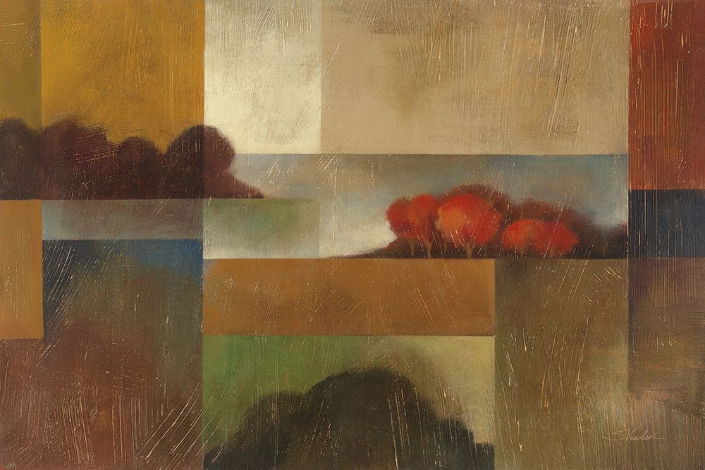 Contemporary Landscape art print by Silvia Vassileva for $57.95 CAD
