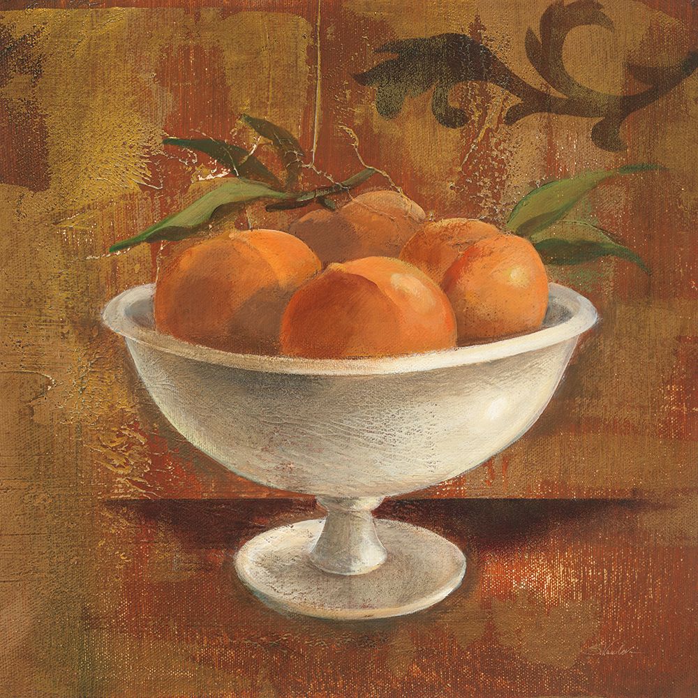 Peaches in Old Bowl art print by Silvia Vassileva for $57.95 CAD