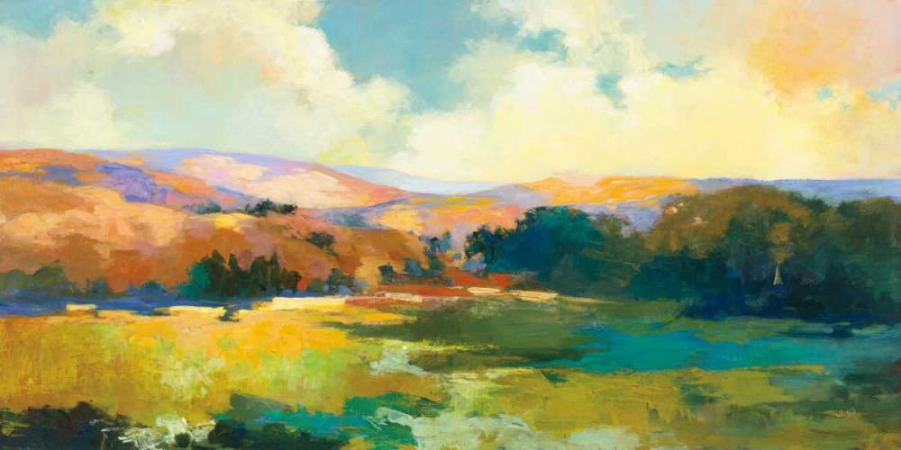 Daybreak Valley art print by Julia Purinton for $57.95 CAD