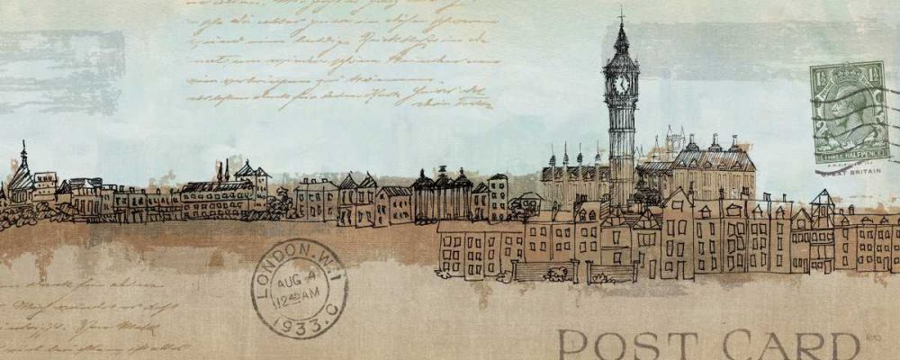 Cities II - London art print by Avery Tillmon for $57.95 CAD