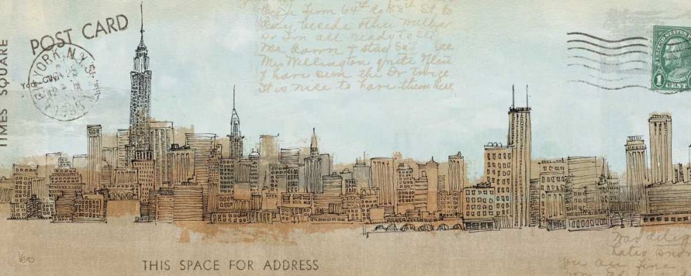 Cities III - New York art print by Avery Tillmon for $57.95 CAD