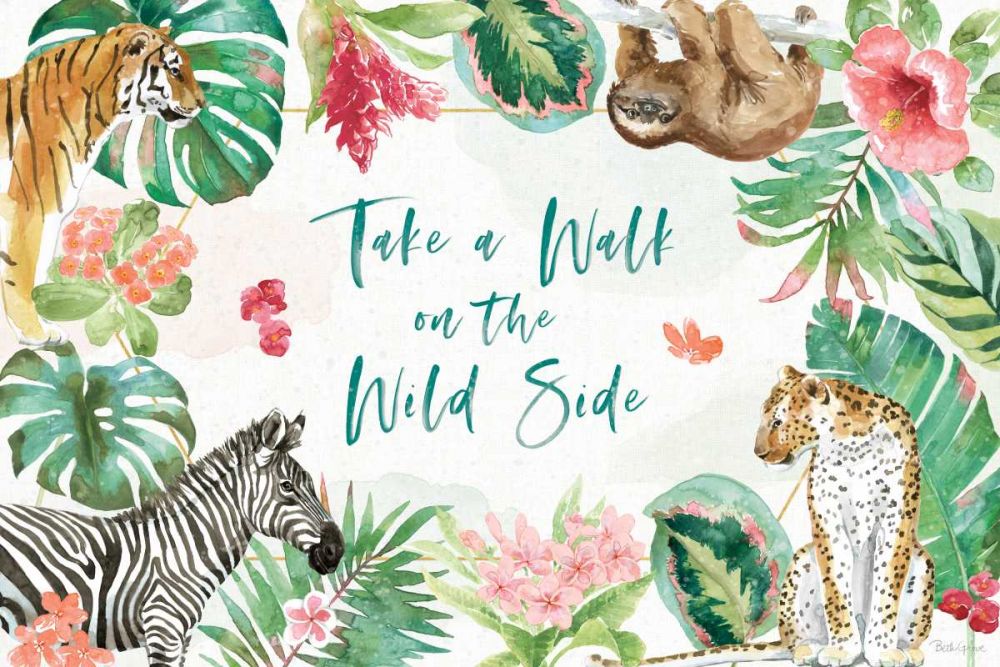 From the Jungle I art print by Beth Grove for $57.95 CAD