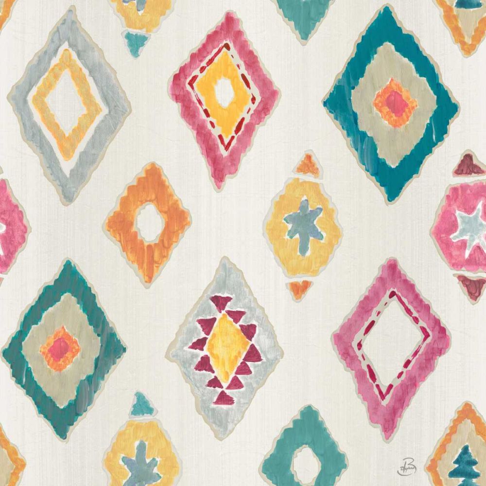 My Bohemian Life Pattern IVA art print by Daphne Brissonnet for $57.95 CAD