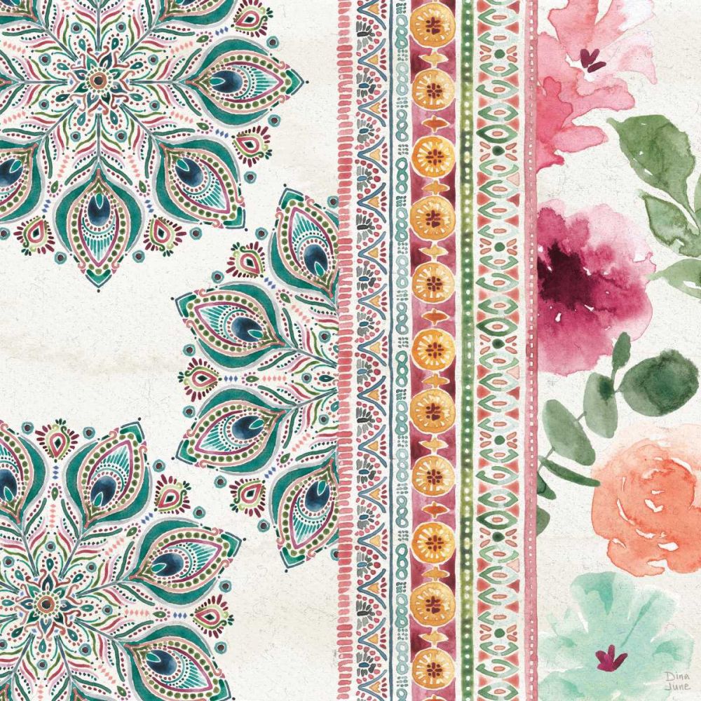 Bohemian Vibes II art print by Dina June for $57.95 CAD