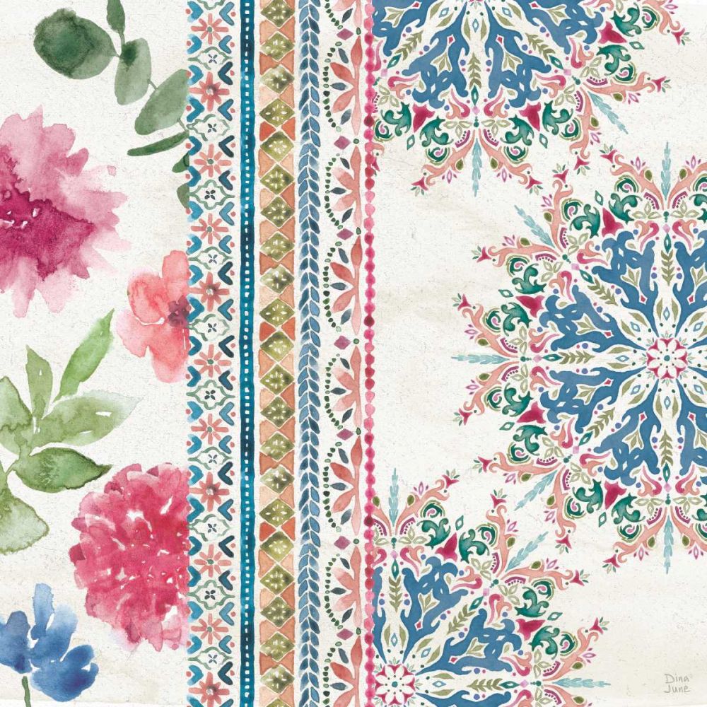 Bohemian Vibes III art print by Dina June for $57.95 CAD