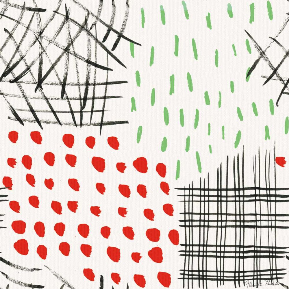 Neighborhood Holiday Pattern II art print by Farida Zaman for $57.95 CAD