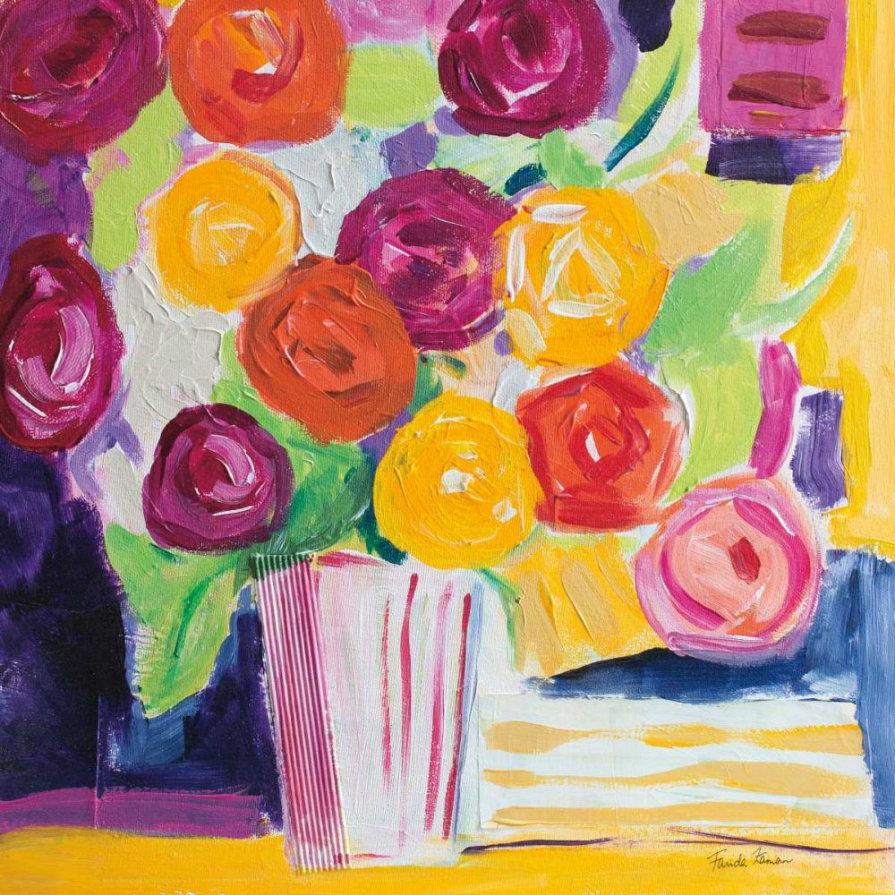 Posies art print by Farida Zaman for $57.95 CAD