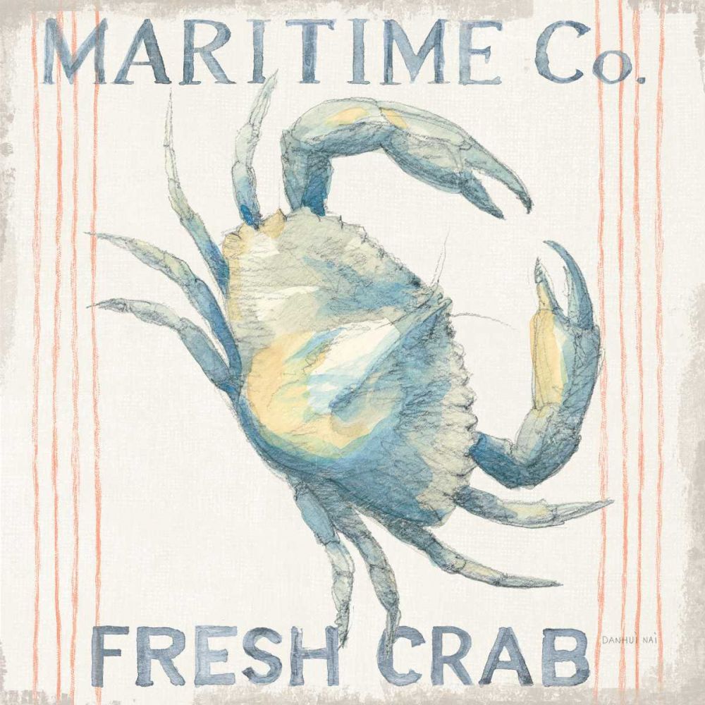 Floursack Nautical III Sq art print by Danhui Nai for $57.95 CAD