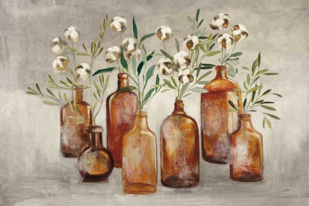 Cotton Still Life I Gray art print by Julia Purinton for $57.95 CAD
