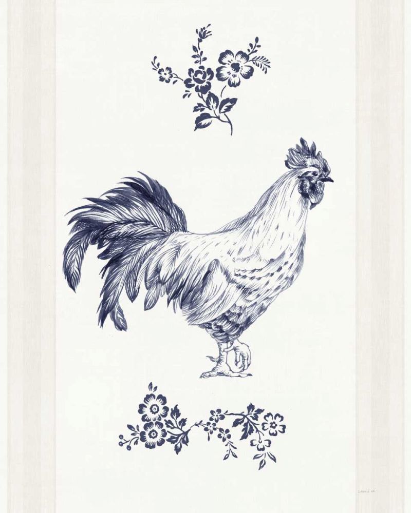 Summer Chickens I art print by Danhui Nai for $57.95 CAD