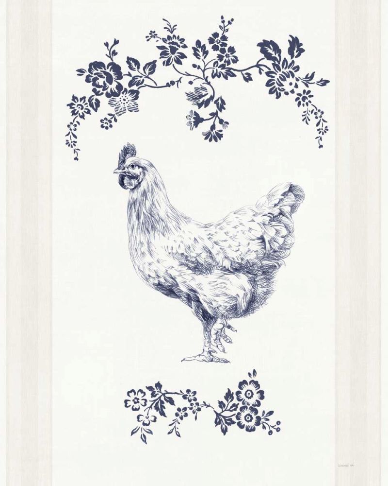 Summer Chickens II art print by Danhui Nai for $57.95 CAD