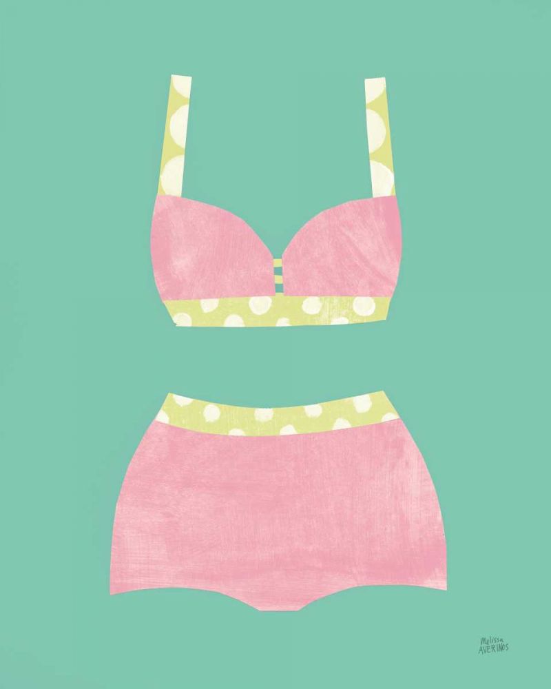 Bathing Beauties III Pastel art print by Melissa Averinos for $57.95 CAD
