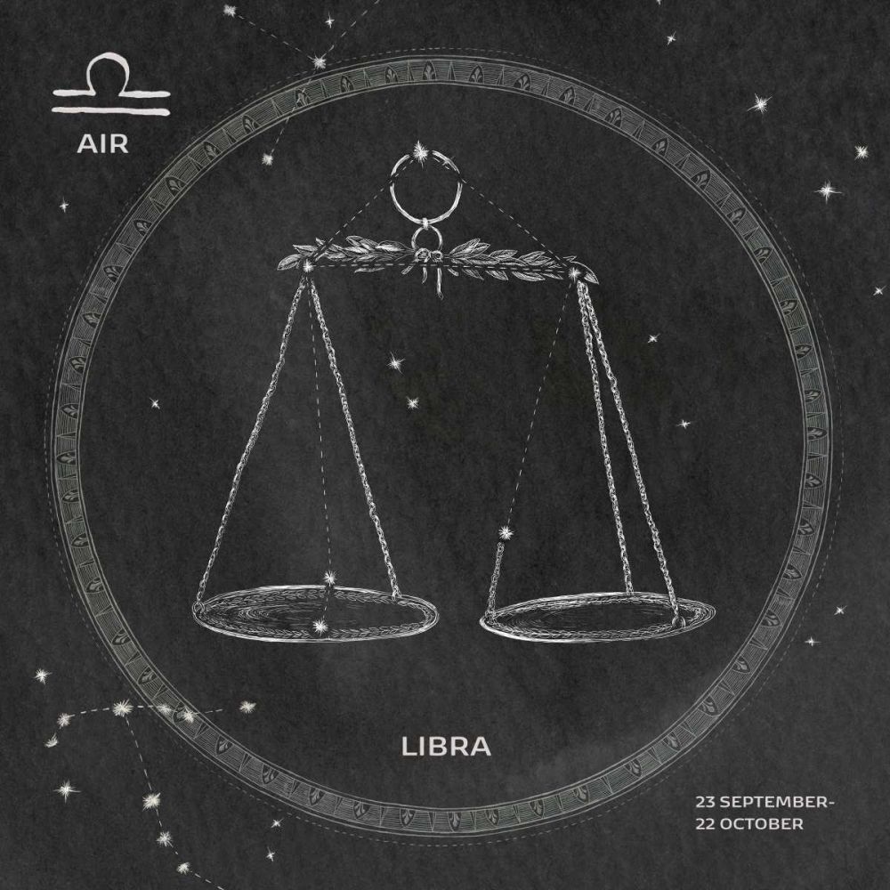 Night Sky Libra v2 art print by Sara Zieve Miller for $57.95 CAD